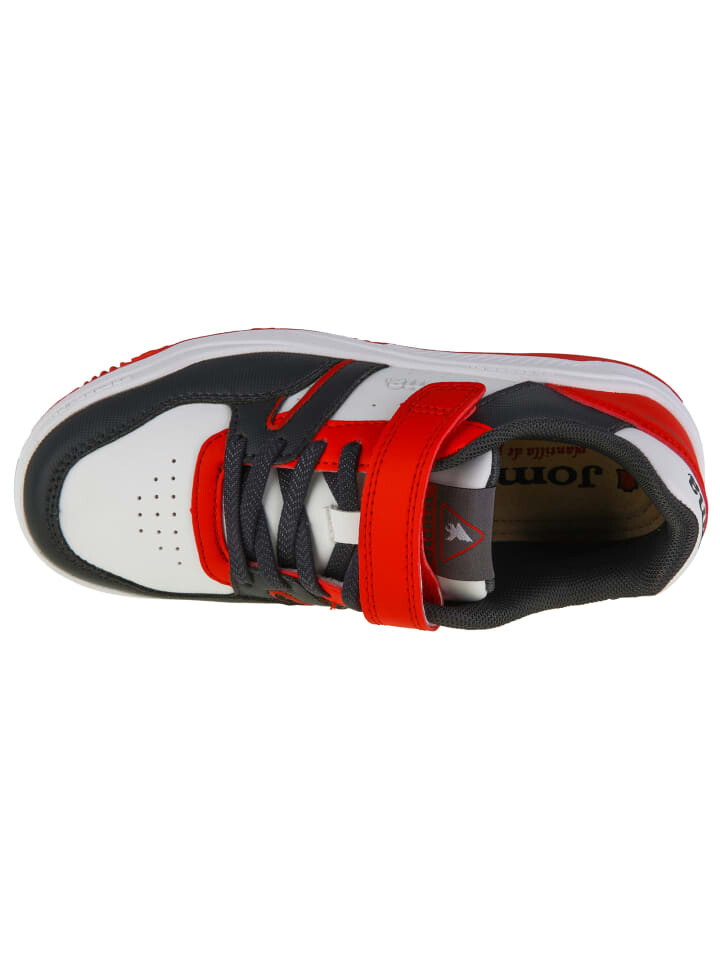 Кроссовки на шнуровке Joma Platea Low Jr 24 JPLAS, белый — фото 3