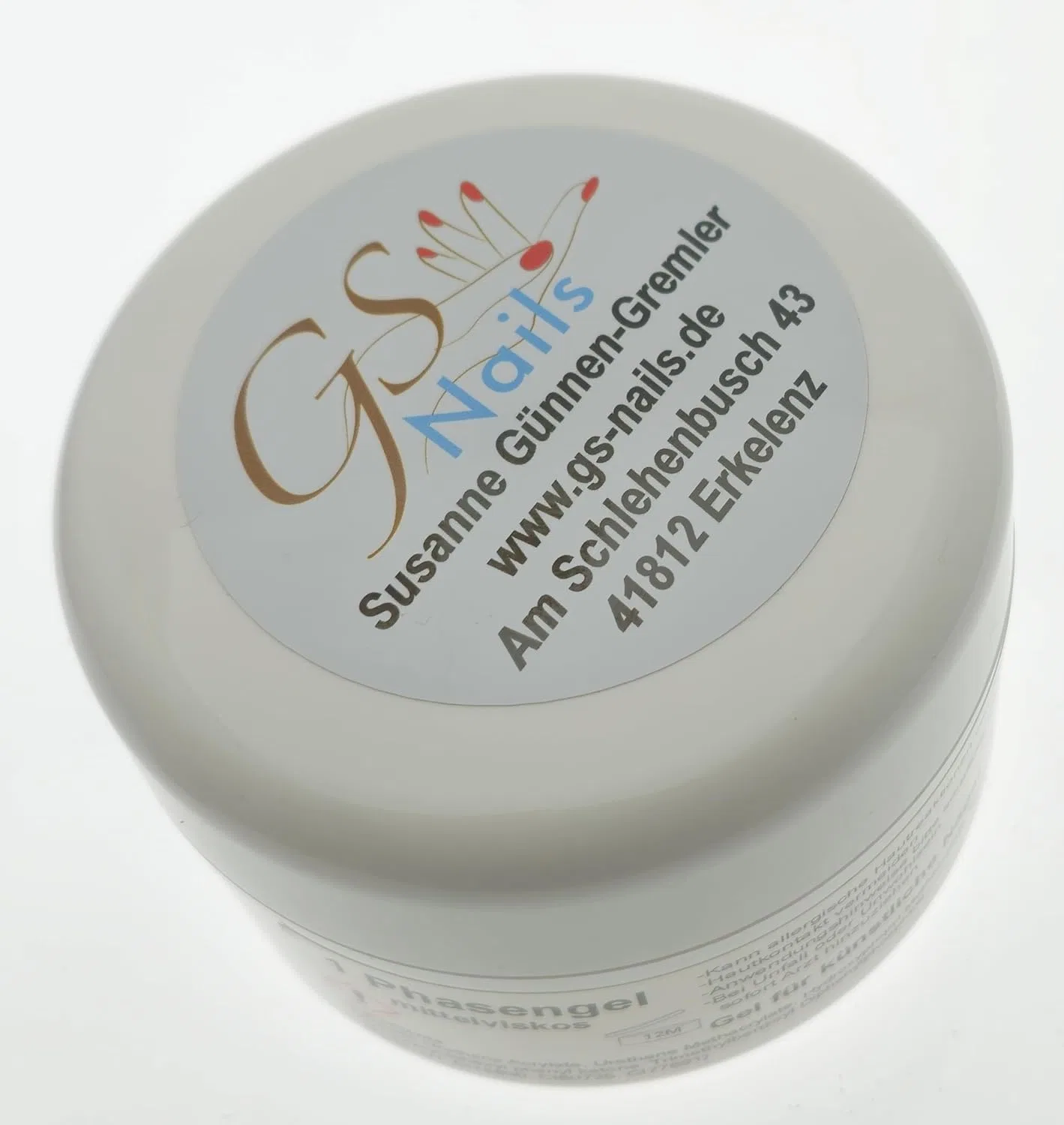 Однофазный УФ-гель для ногтей GS-Nails средней вязкости 250 мл Gs-Nails, Clear — фото 2