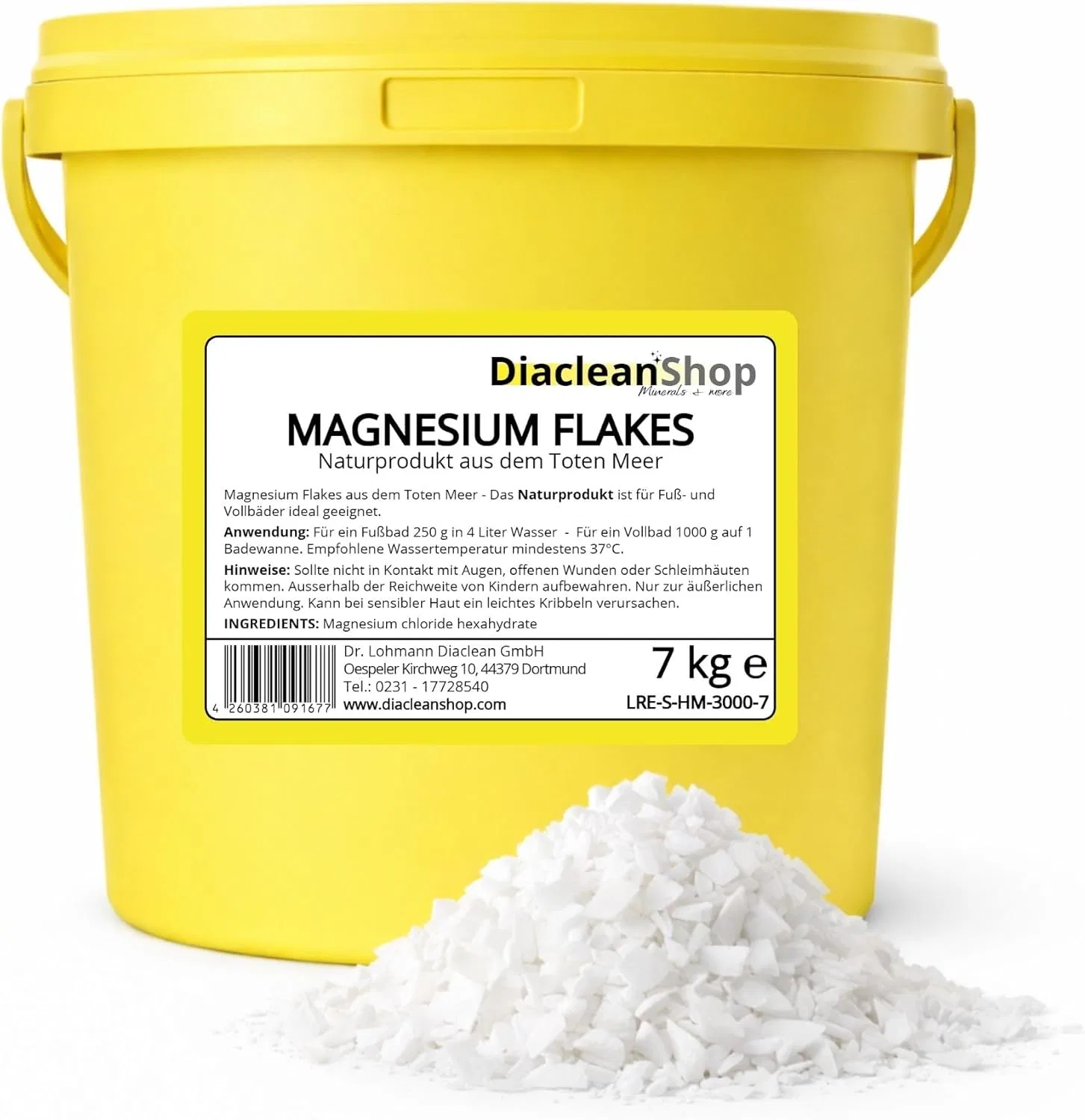 Хлопья магния 7 кг из Мертвого моря от Diacleanshop Diacleanshop