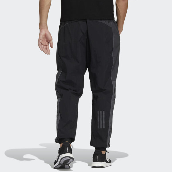 Спортивные штаны Men's adidas Wrd Wov Pnt Lacing Elastic Waistband Casual Sports Pants/Trousers/Joggers Black, черный — фото 3