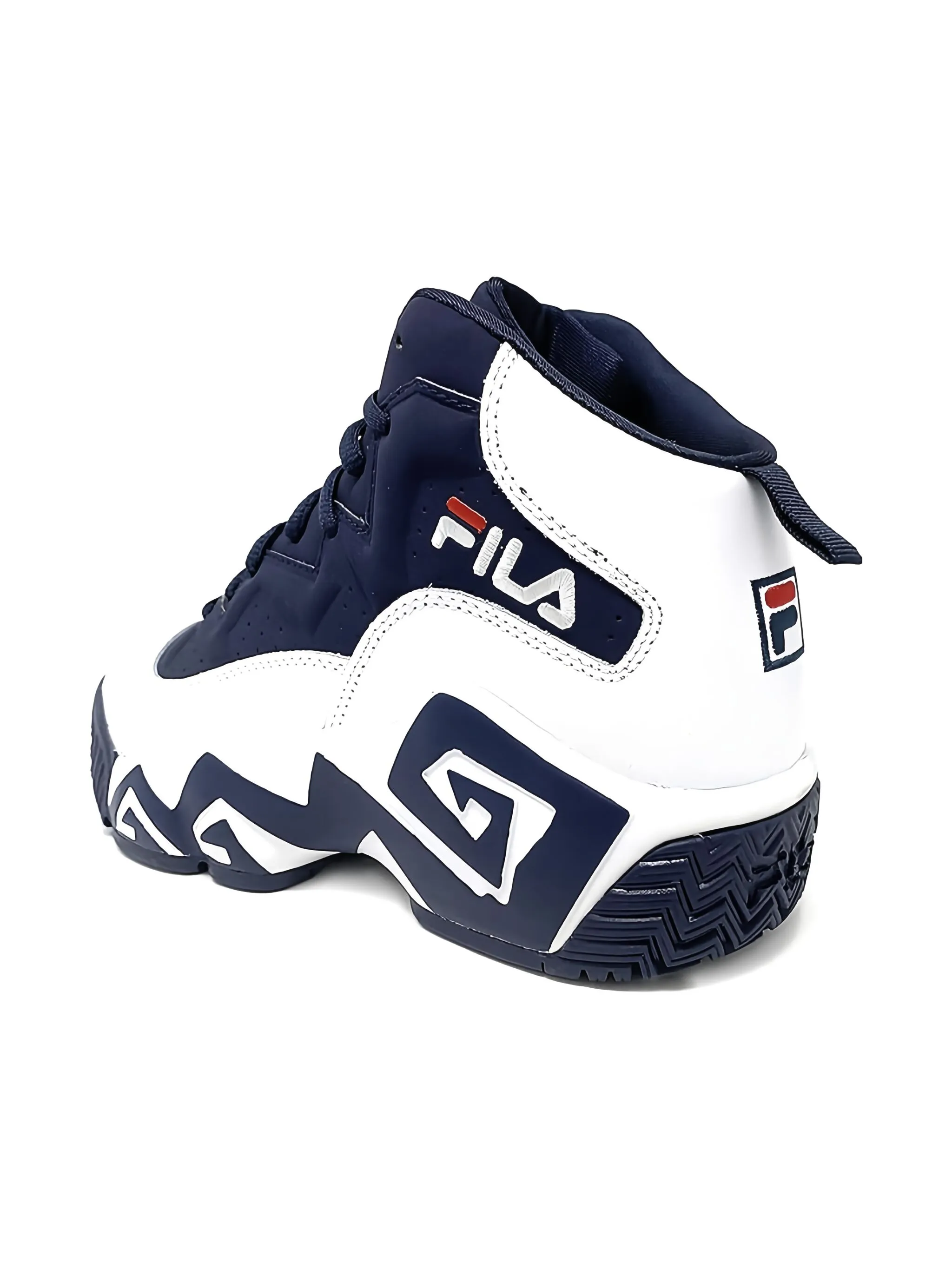 Кроссовки MB White/Navy/Red Fila Kids, белый — фото 3