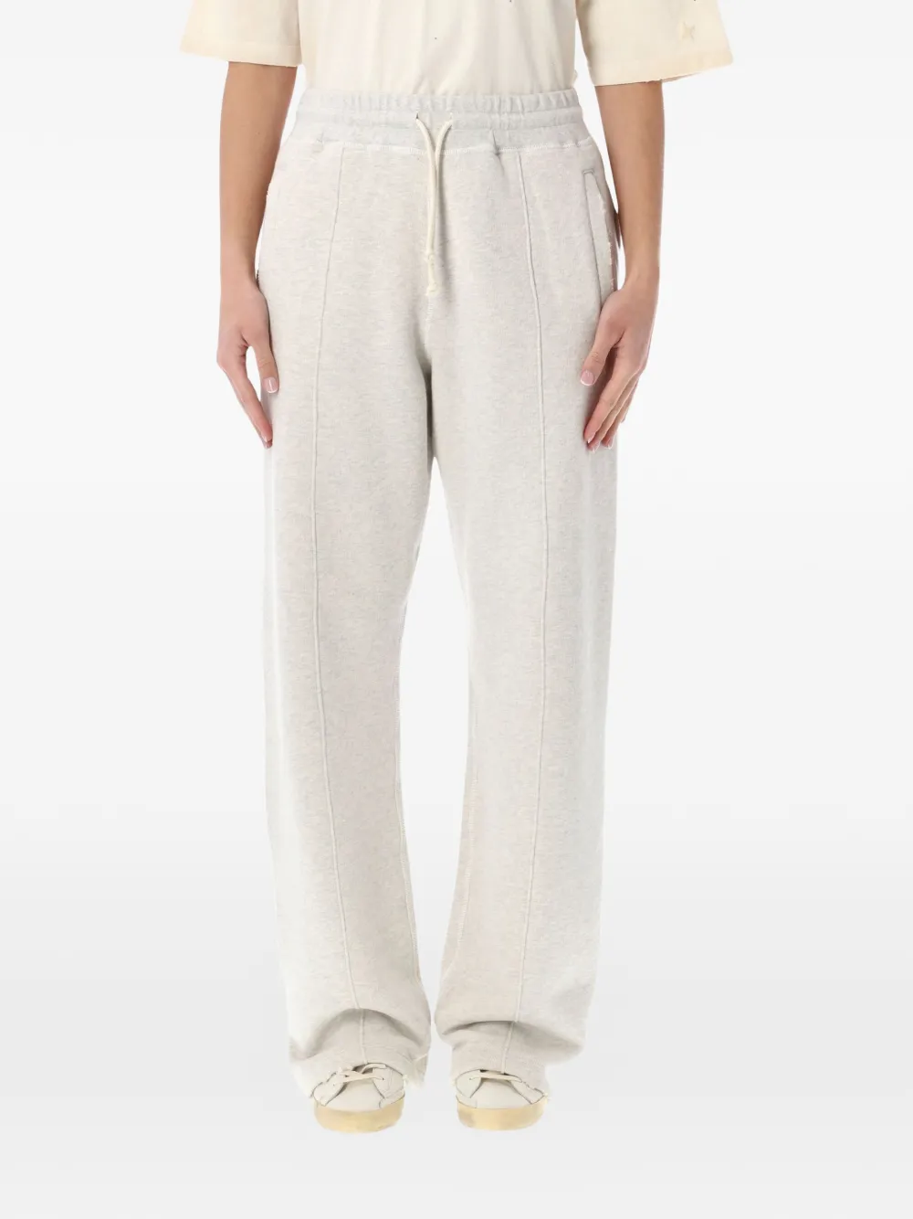 Спортивные брюки Star с кулиской Golden Goose, серый