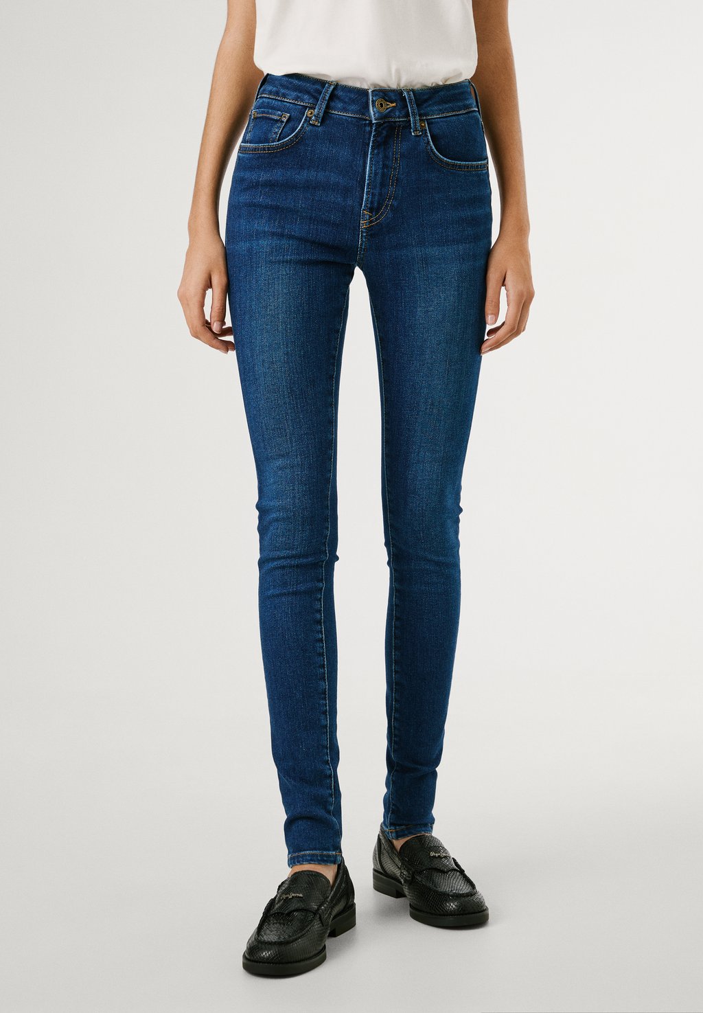 

Джинсы скинни Pepe Jeans, цвет Denim