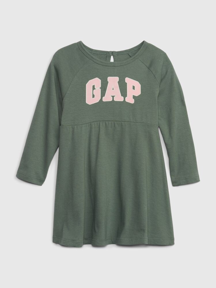 

Платье с логотипом Gap, зеленый