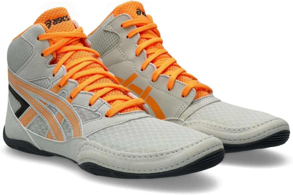 Детские борцовские кроссовки Asics Snapdown 4 для школьников, оранжевый — фото 2