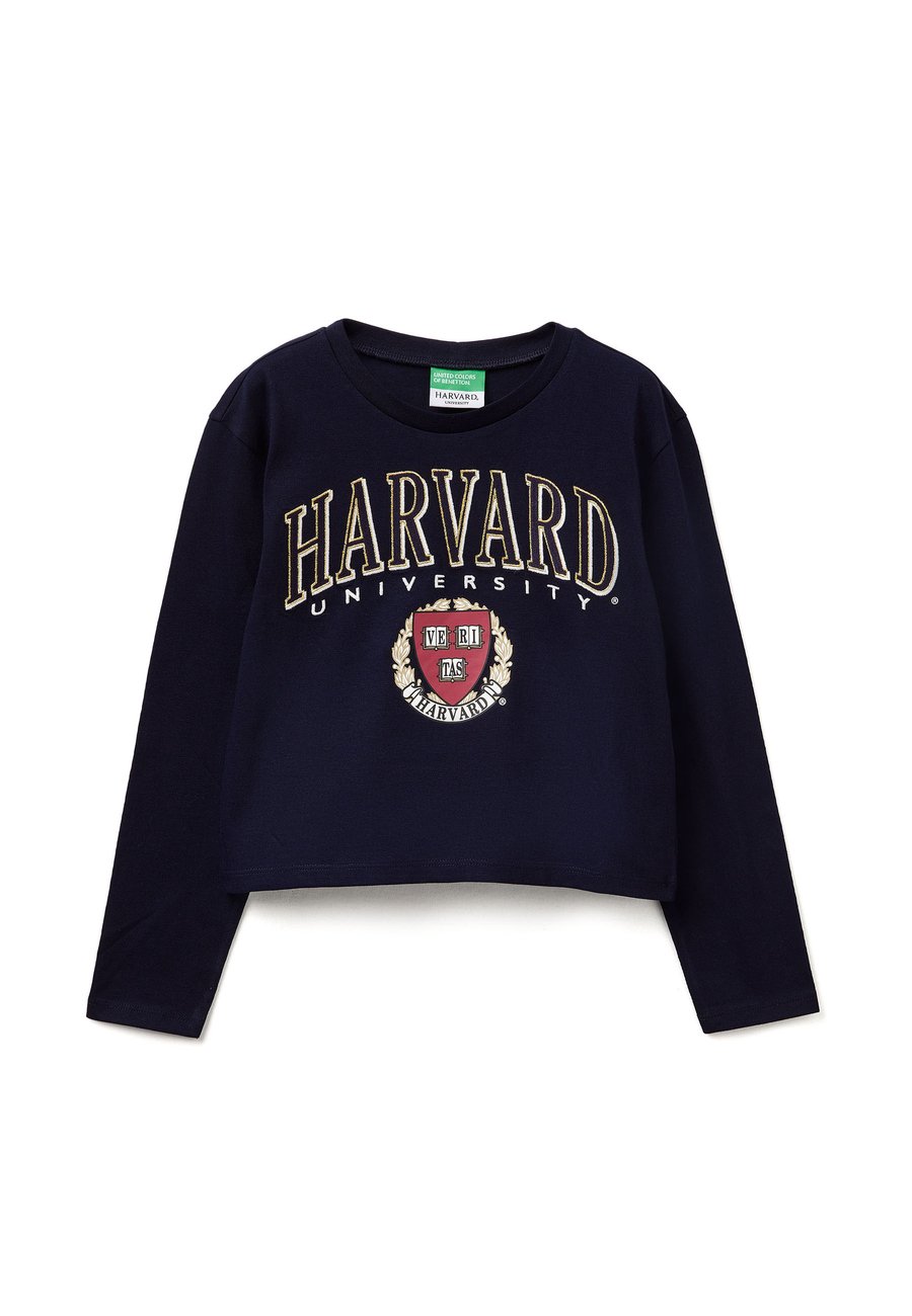 

Топ United Colors of Benetton BOXY FIT HARVARD UNIVERSITY , Blue