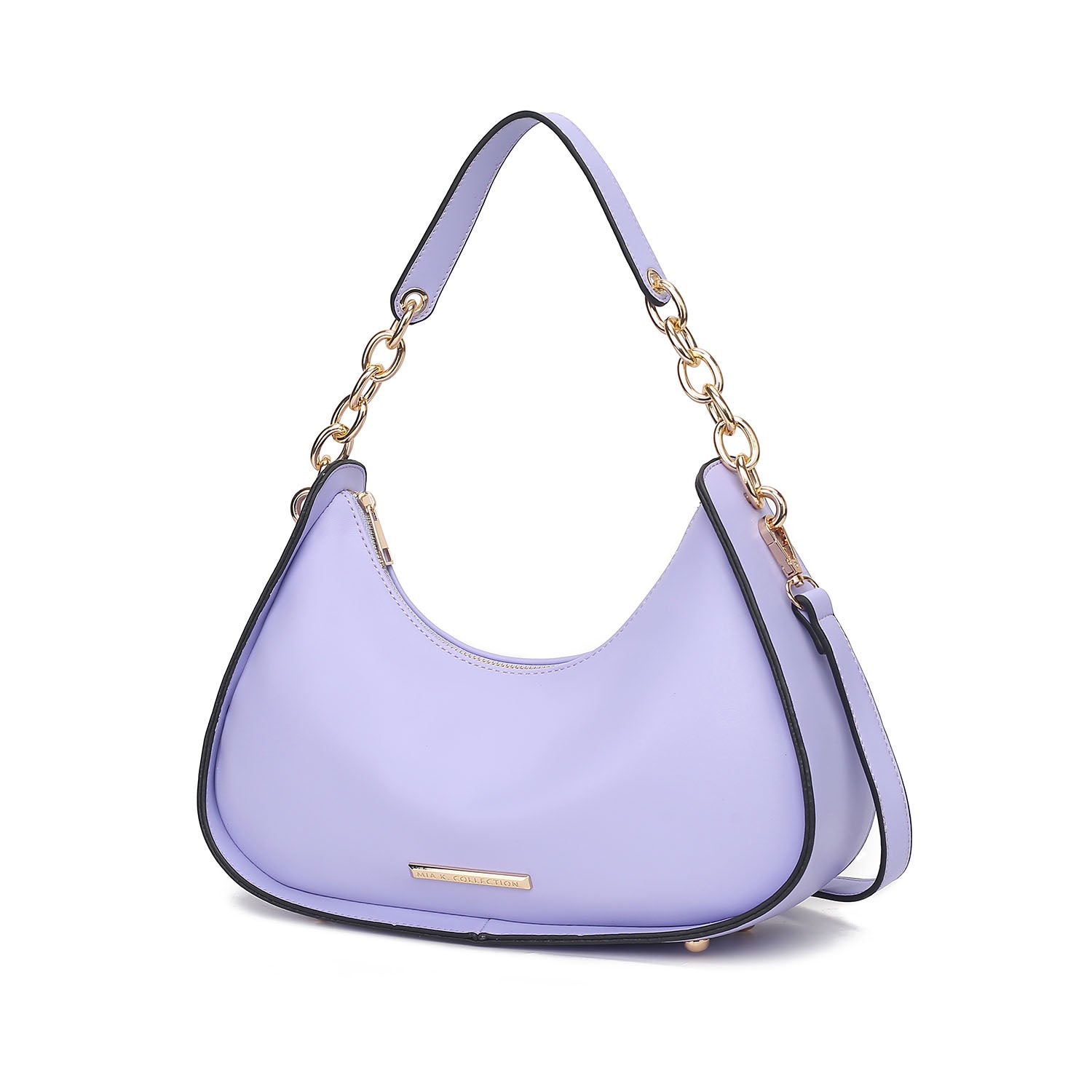 

Сумка-хобо Lottie из веганской кожи Half Moon от Mia K MKF, сирень