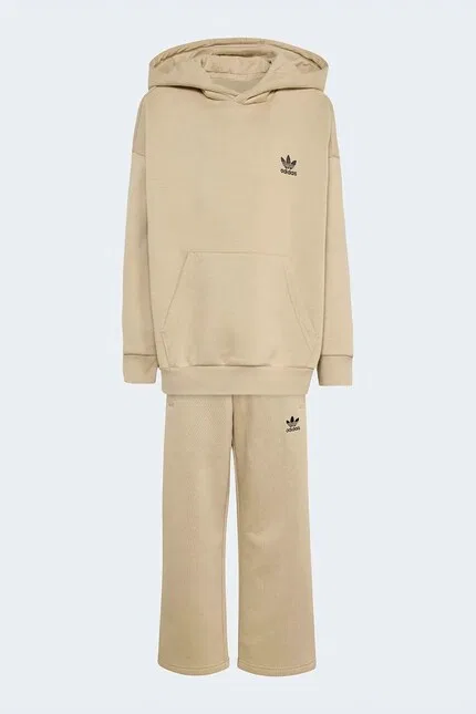 Спортивный костюм детский Adidas Originals, бежевый — фото 2