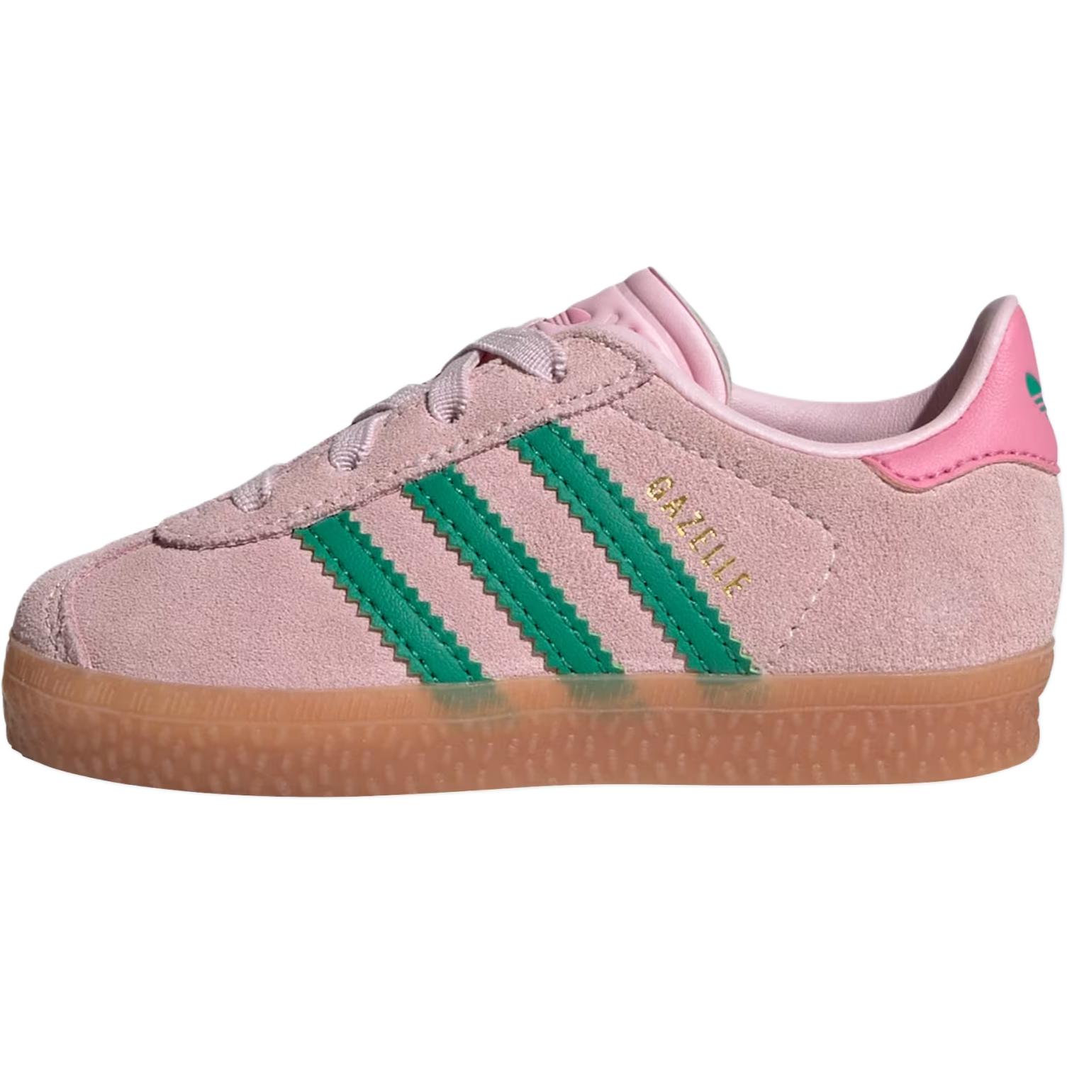 

Adidas Originals Износостойкие амортизирующие туфли GAZELLE для малышей, розовые, для младенцев и малышей