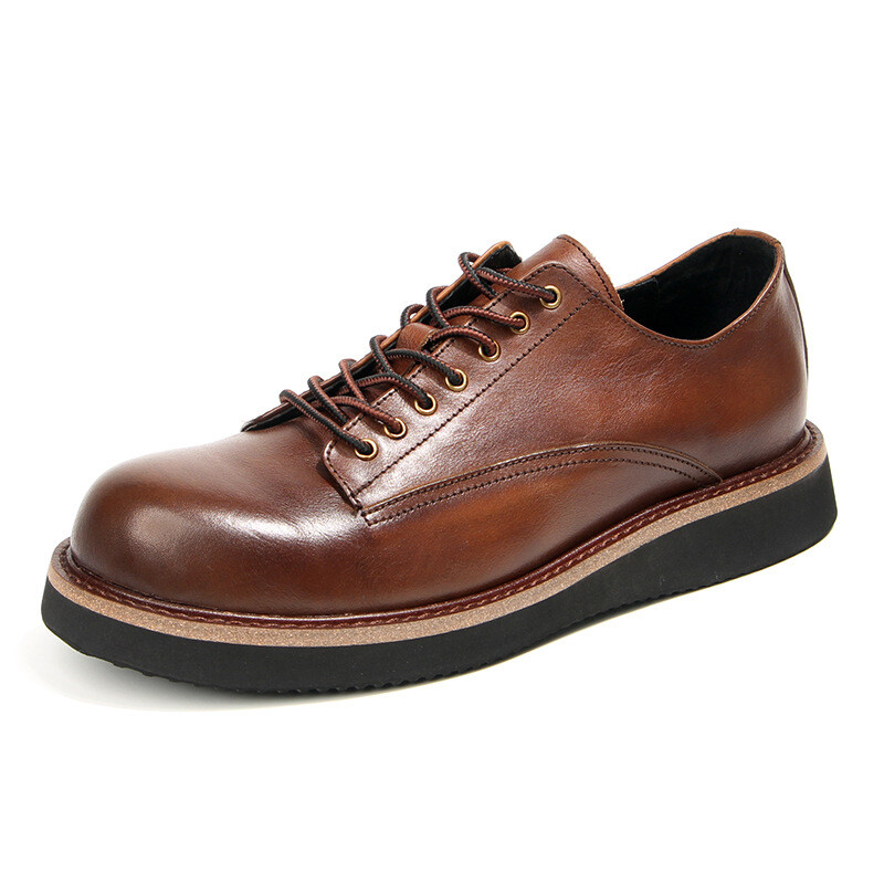 Туфли мужские Men"s Casual Men Low-Top Diengrley, коричневый — фото 2