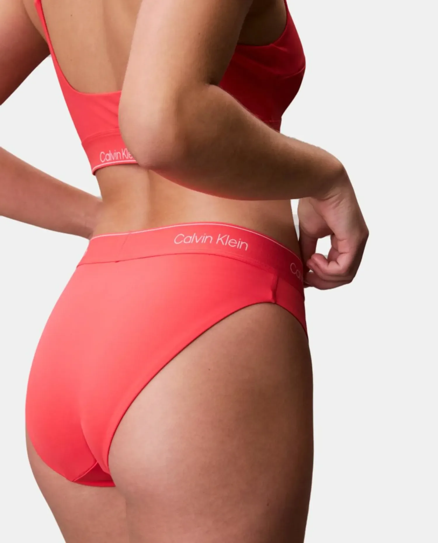 Нижняя часть бикини Calvin Klein, красный — фото 3