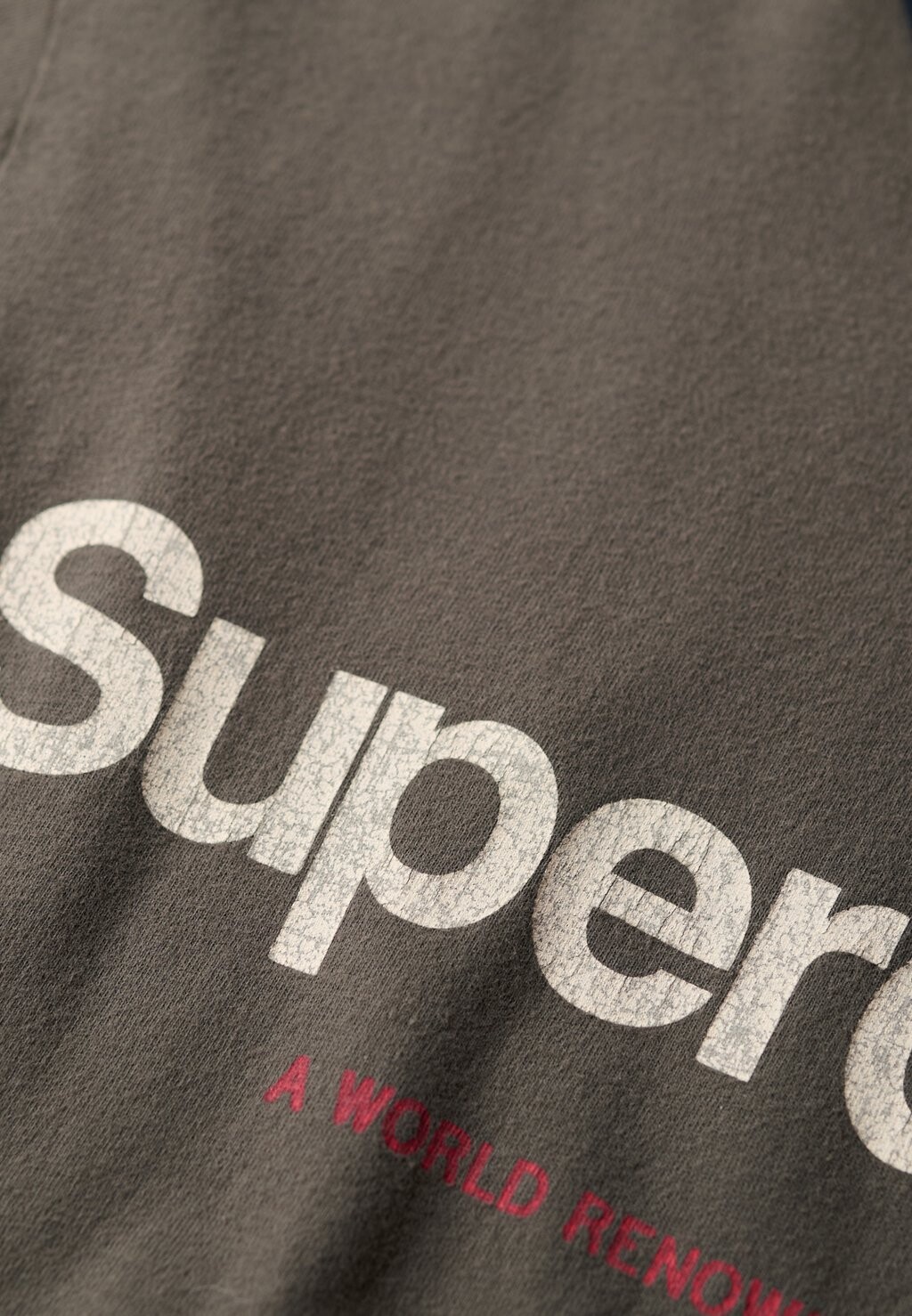 

Футболка с принтом CORE LOGO RINGER WORKWEAR GRAPHIC Superdry, темно-серый