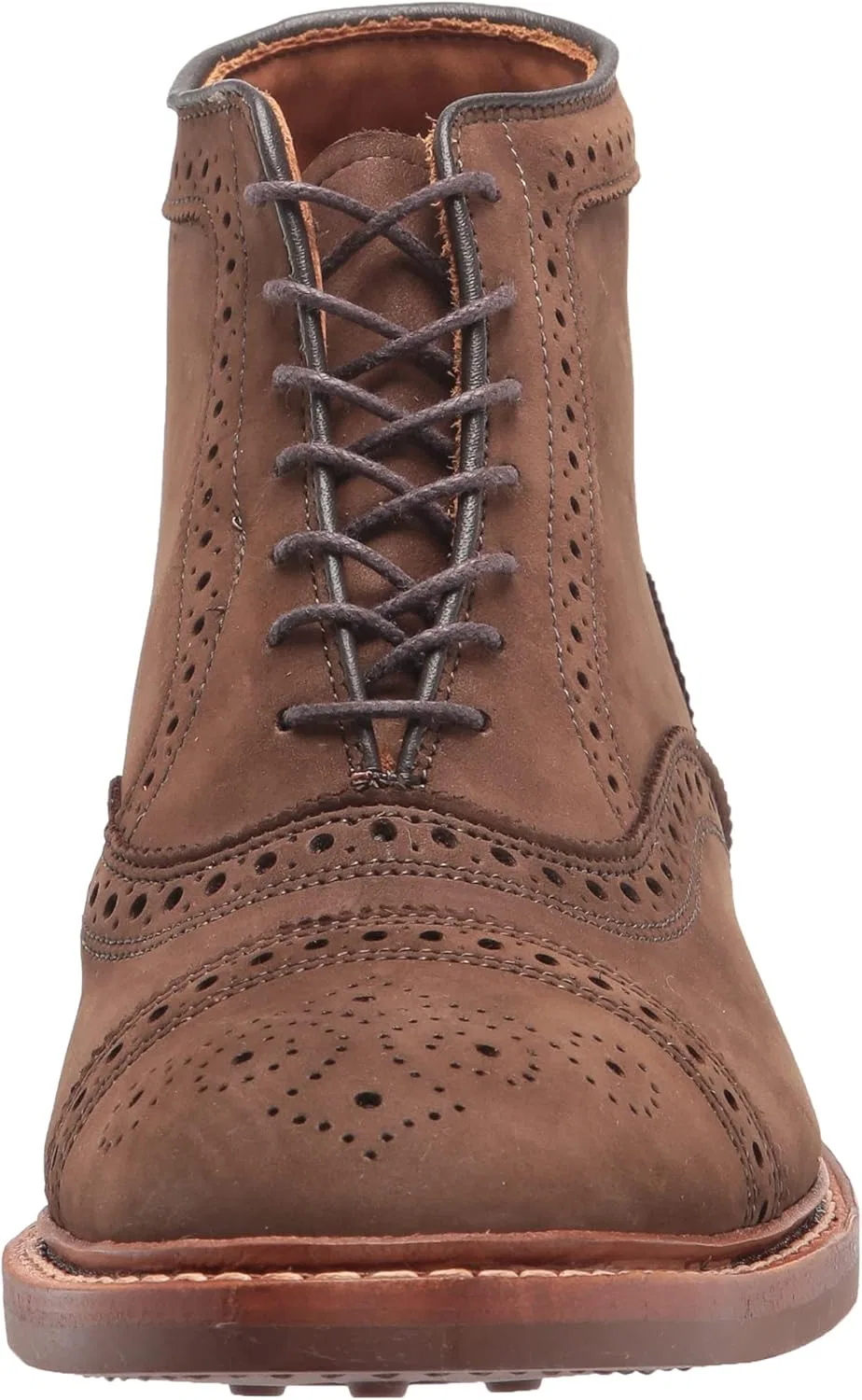 Оксфорды водонепроницаемые Allen Edmonds, коричневый нубук — фото 2