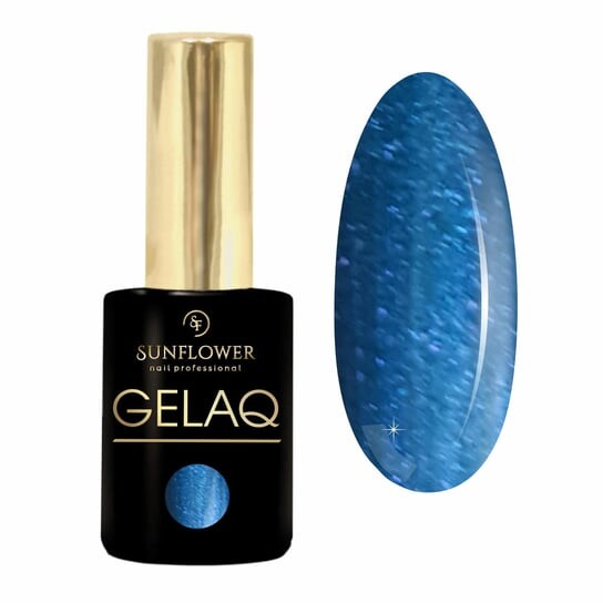 

Гибридный УФ-лак Gelaq, Kameleon Blue 618 -, SUNFLOWER