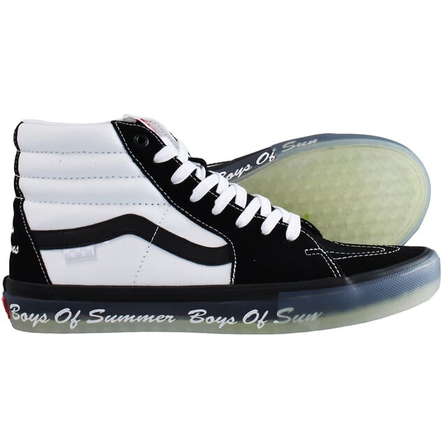 Sk8 Hi vcu белые мужские кроссовки Vans, белый — фото 4