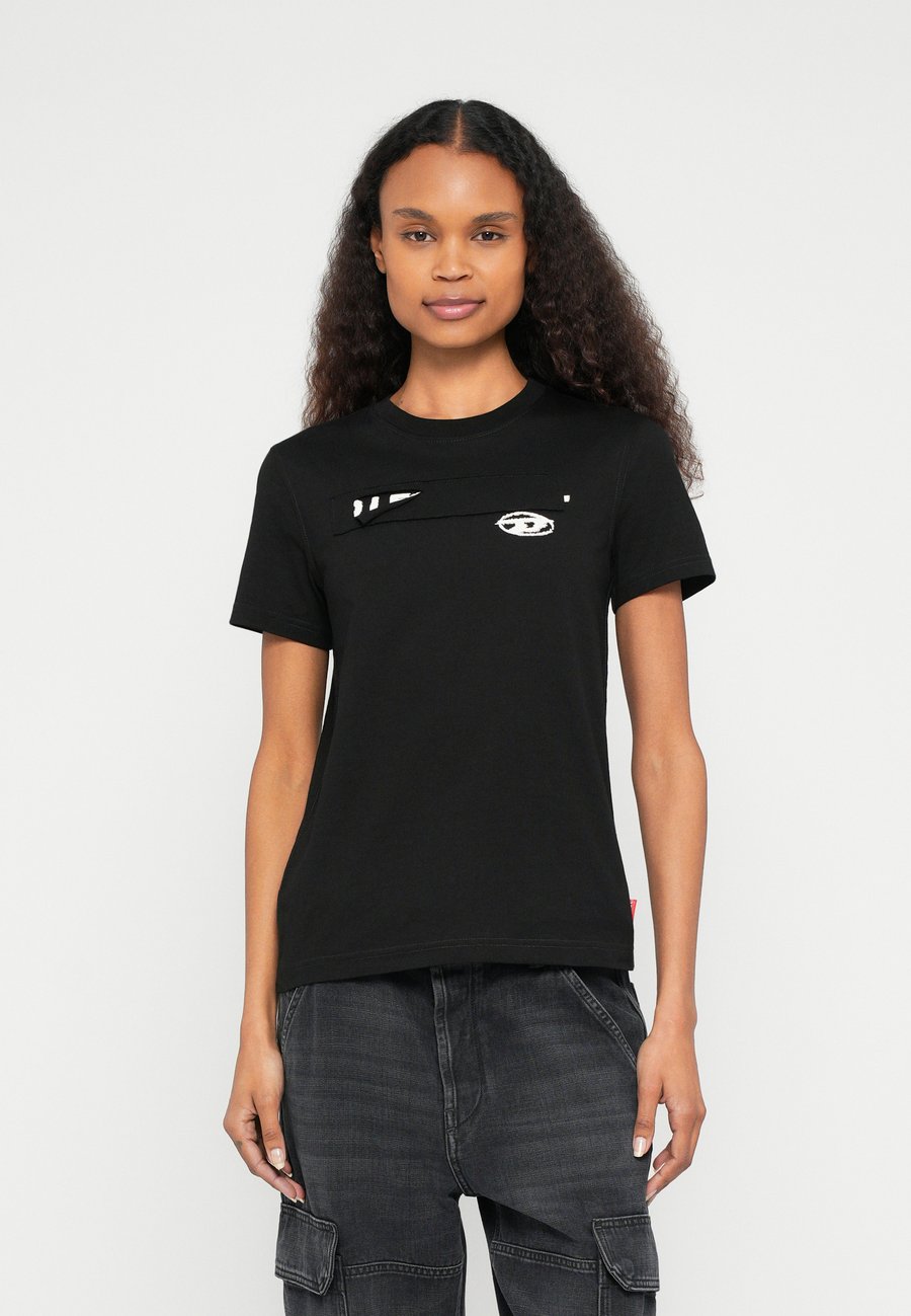 

Футболка Diesel Print T-shirt, Black, Черный, Футболка Diesel Print T-shirt, Black