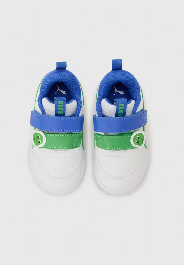 Универсальные тренировочные кроссовки multiflex 2 Puma, White/Green Fruit/Royal Sapphire — фото 4