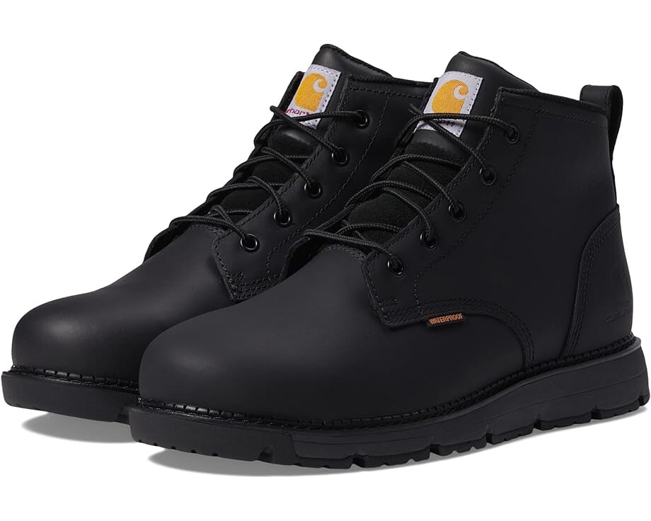 

Ботинки Carhartt Millbrook Waterproof 5" Steel Toe Wedge Work, цвет Black Oil Tanned