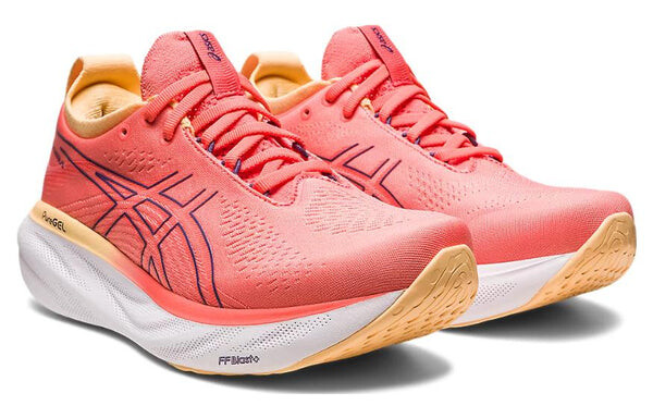 Кроссовки гель нимбус 25 Asics, фиолетовый — фото 3