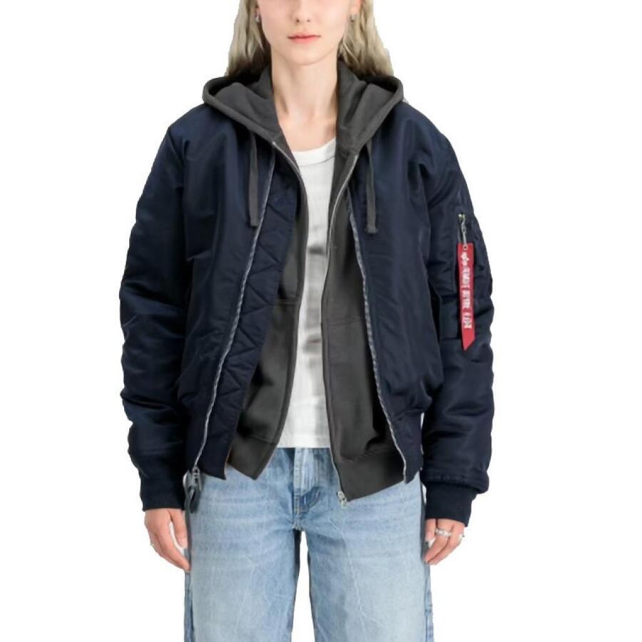 

Куртка Alpha Industries модель Ma-1 (старый вариант) цвет синий