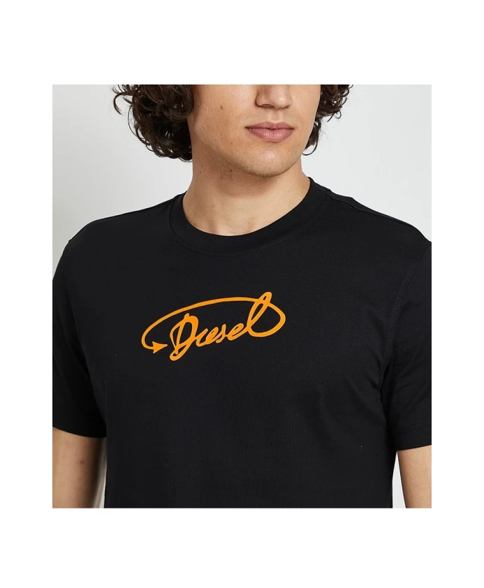 Мужская футболка Cotton t-diegor-l11 Diesel, черный — фото 3