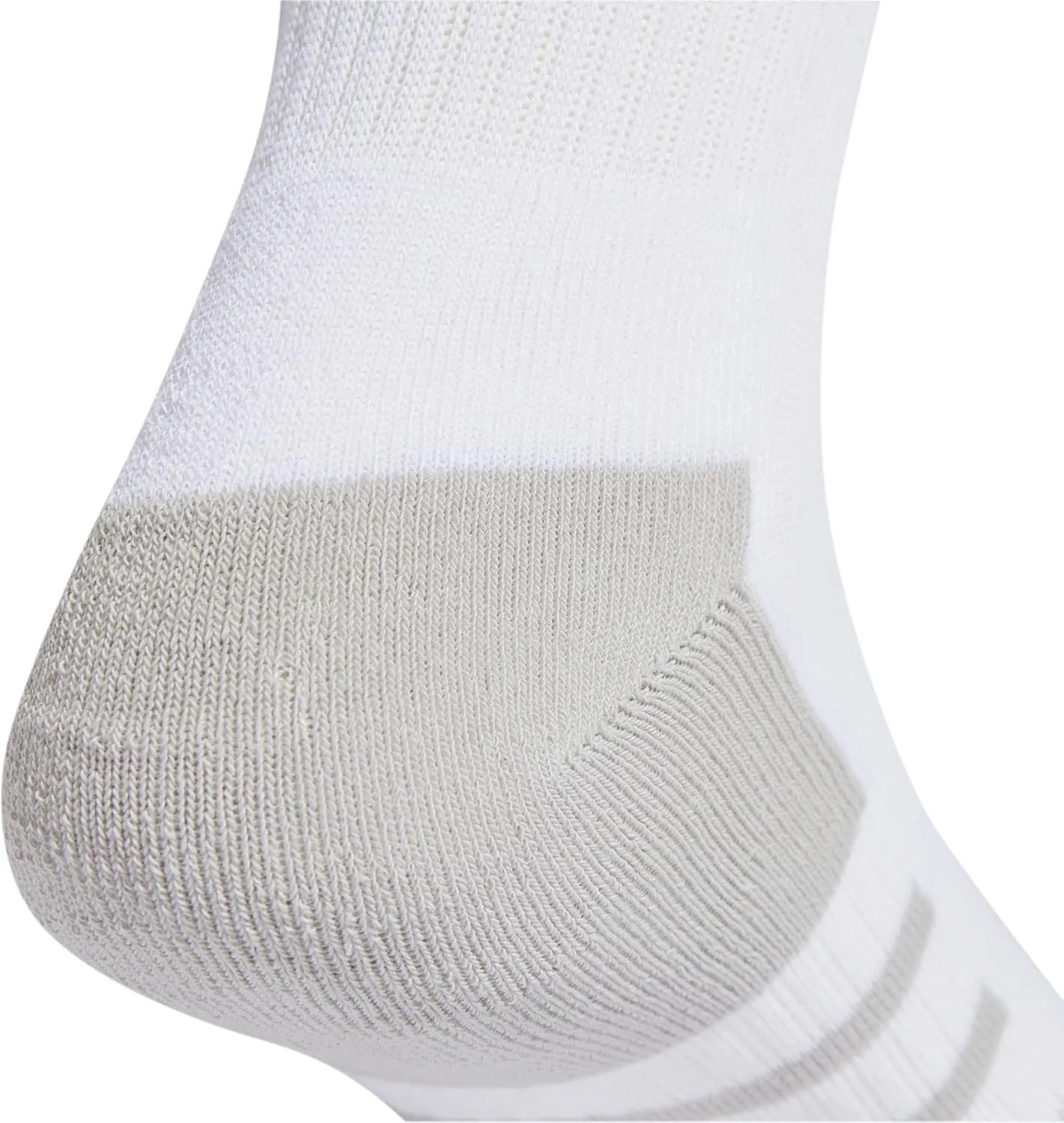 Носки ADIDAS Socks Essentials CLIMACOOL Crew Socks, 3 пары, унисекс, белый/серый — фото 2