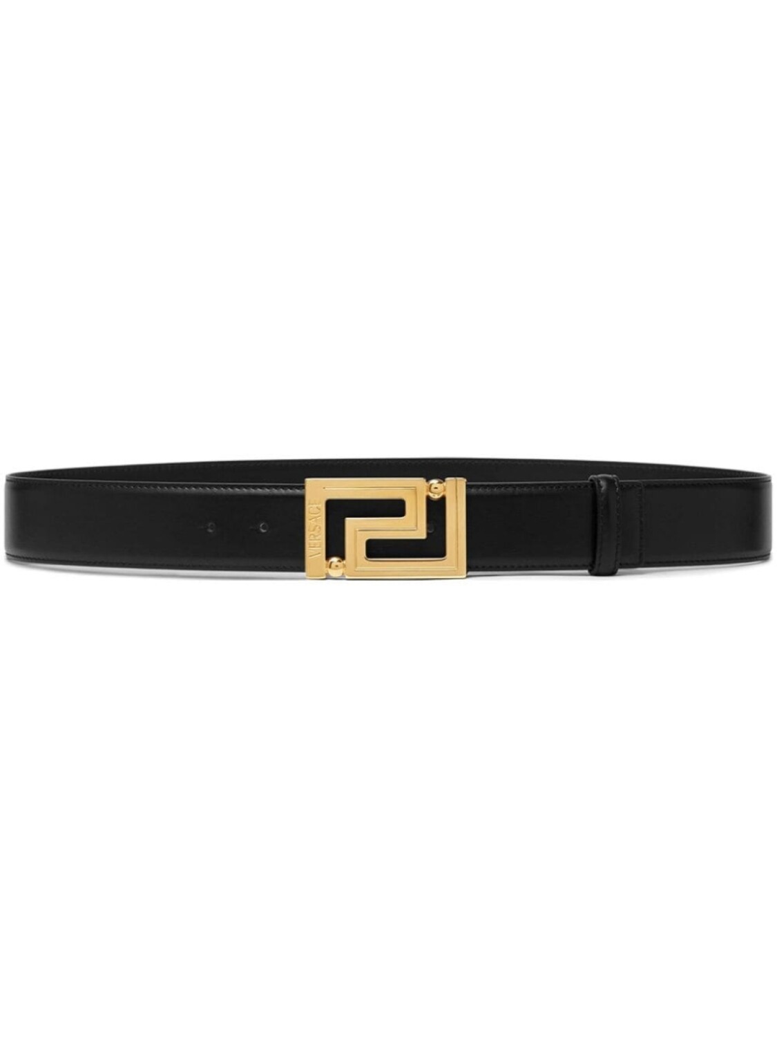 

Versace ремень с декором Greca, черный
