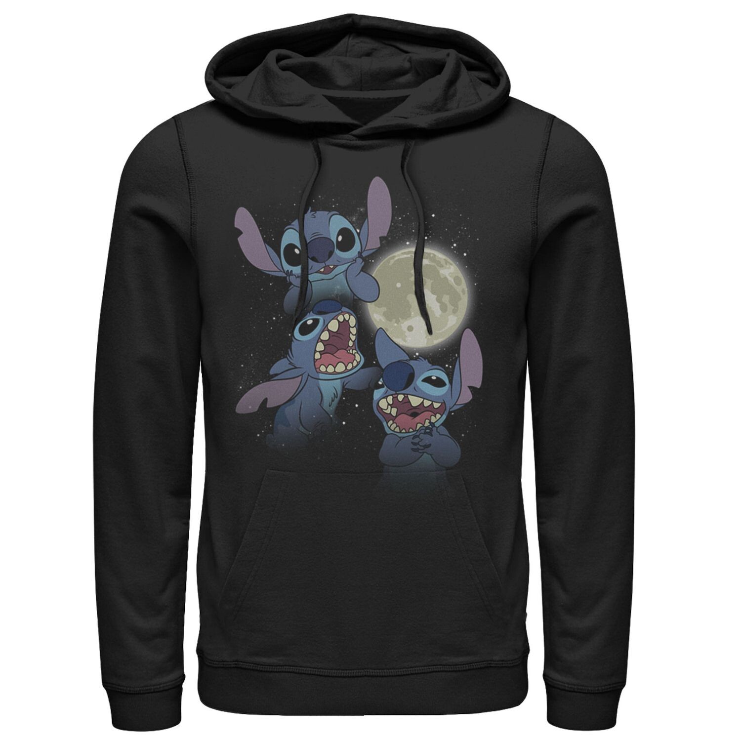 

Мужская толстовка с капюшоном Disney Lilo & Stitch Moonlight Collage