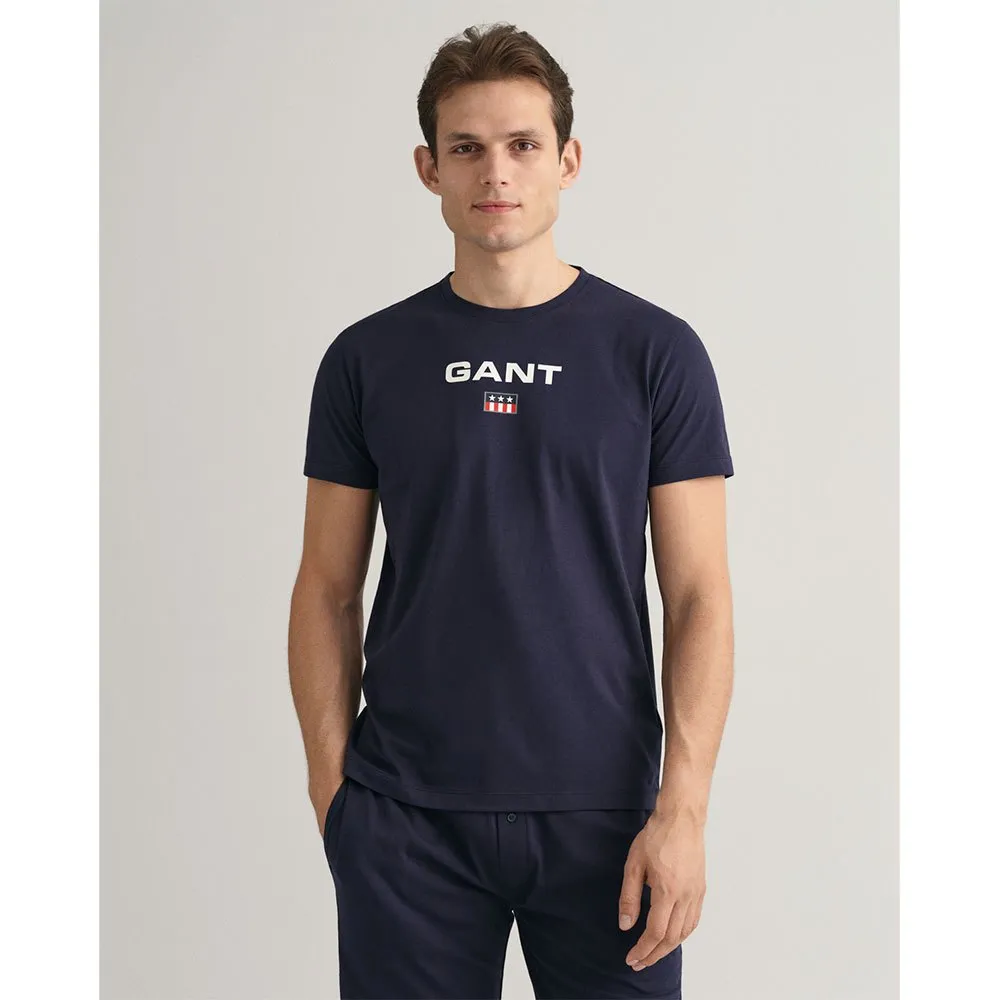 

Футболка с коротким рукавом Gant Jersey, синий