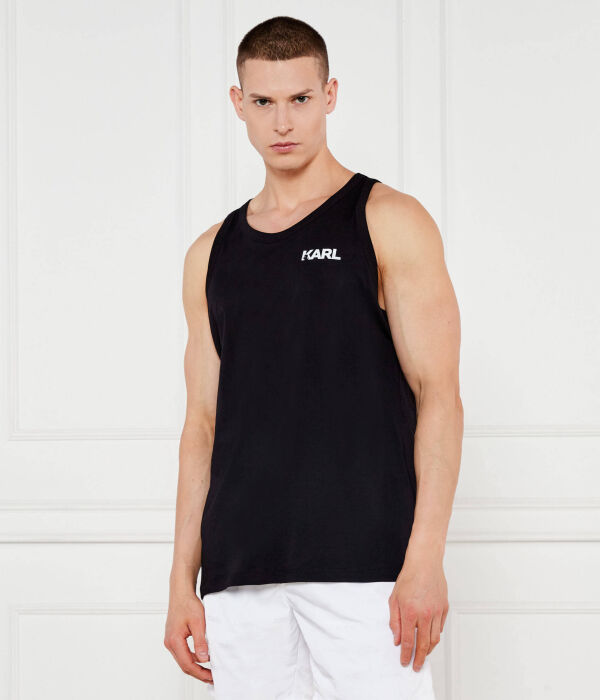 

Майка Regular fit Karl Lagerfeld, черный