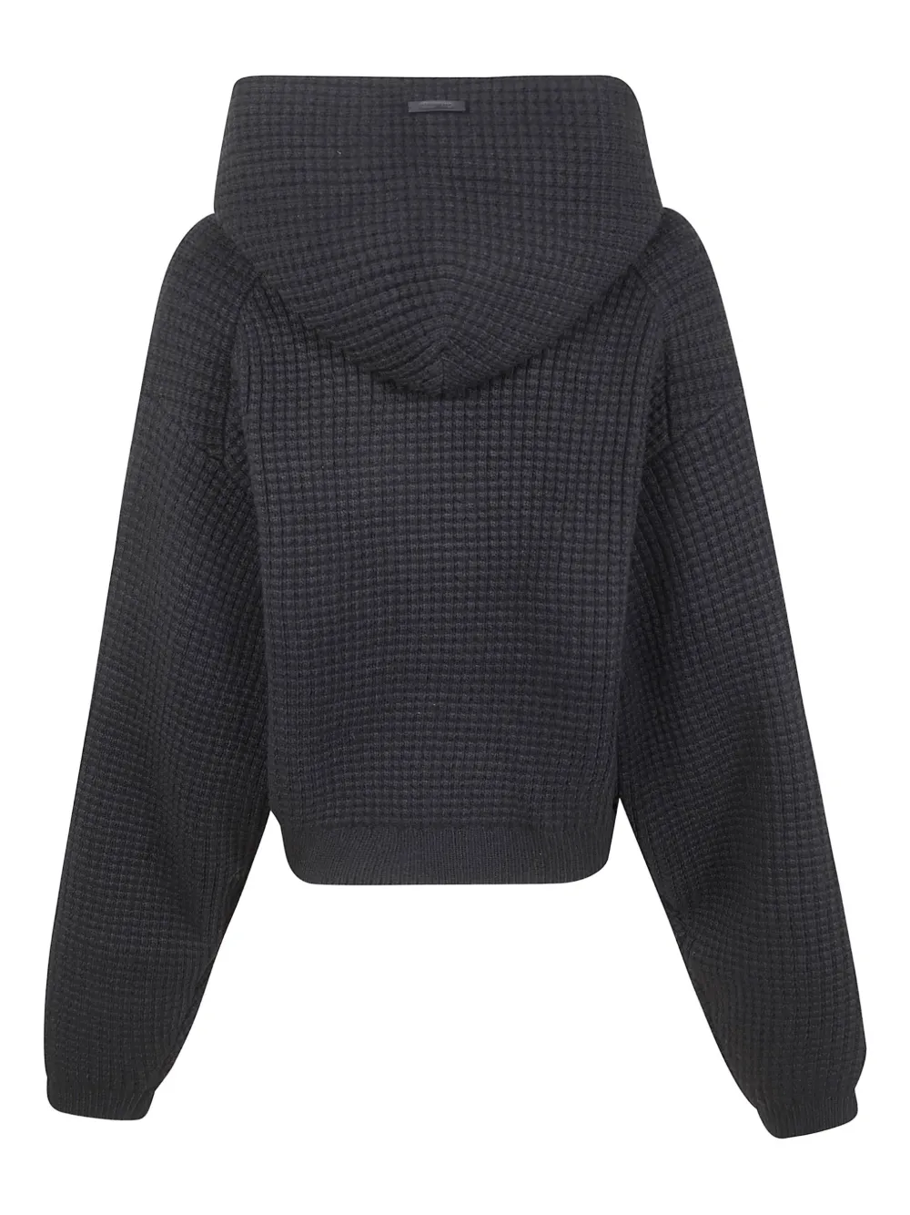 Фактурное худи Fear Of God Essentials, черный — фото 2