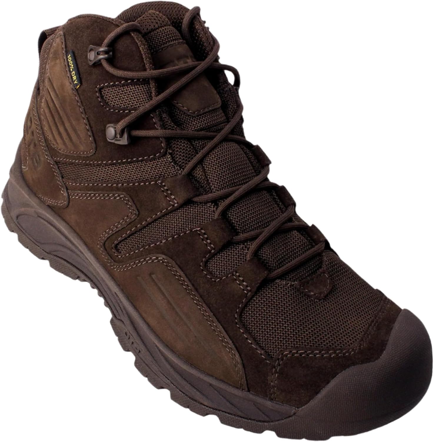 

Тактические ботинки OTB Incline Mid - водонепроницаемые, легкие ботинки высотой 15 см с резиновой подошвой GRIP-STIK и защитой для веревки Otb Boots, коричневый