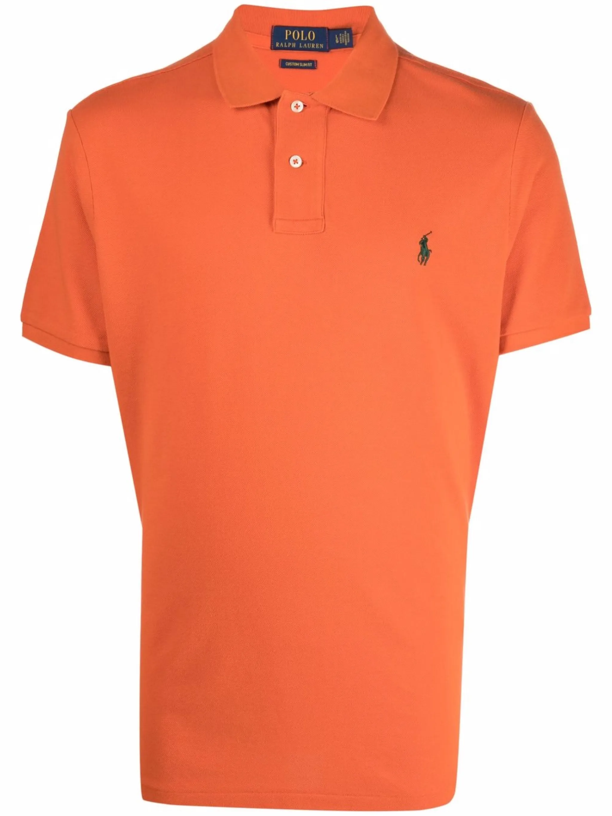 Рубашка поло из ткани пике Polo Ralph Lauren, оранжевый