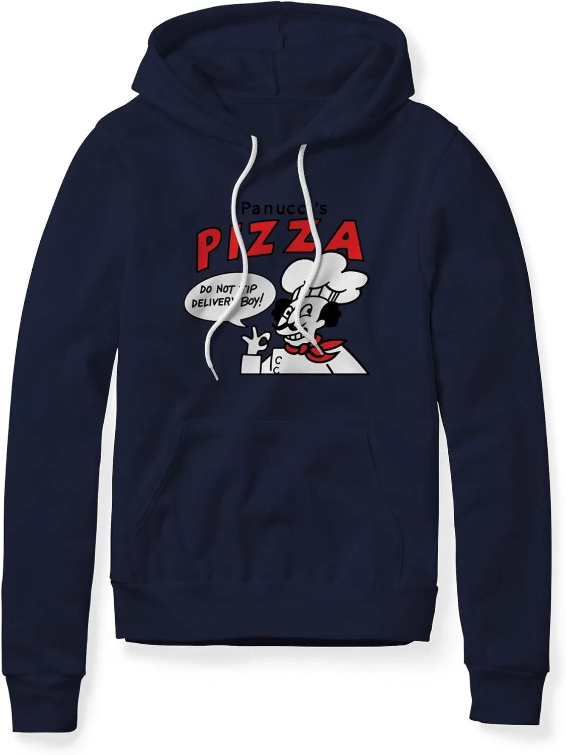 Худи на молнии, Panucci's Pizza Logo, Navy