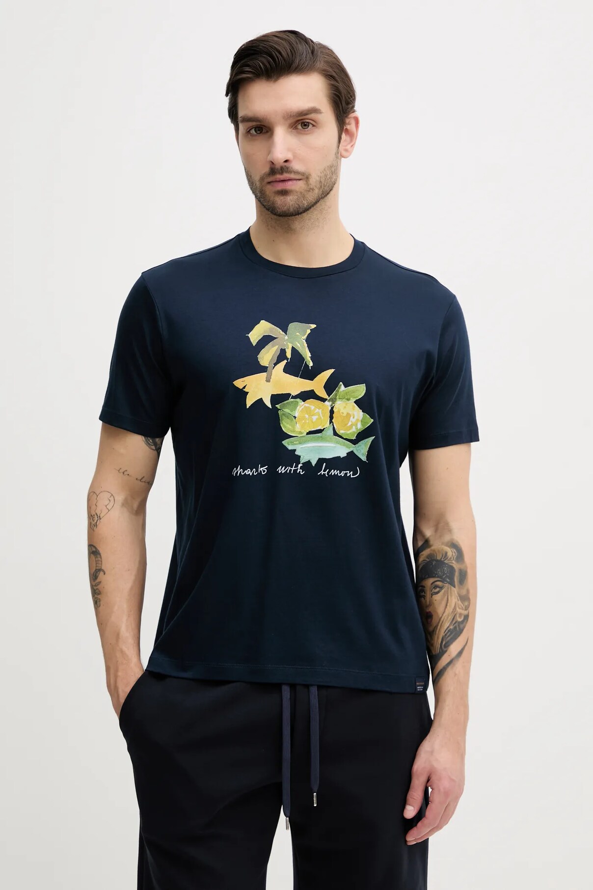 

Футболка Paul&Shark, темно-синий