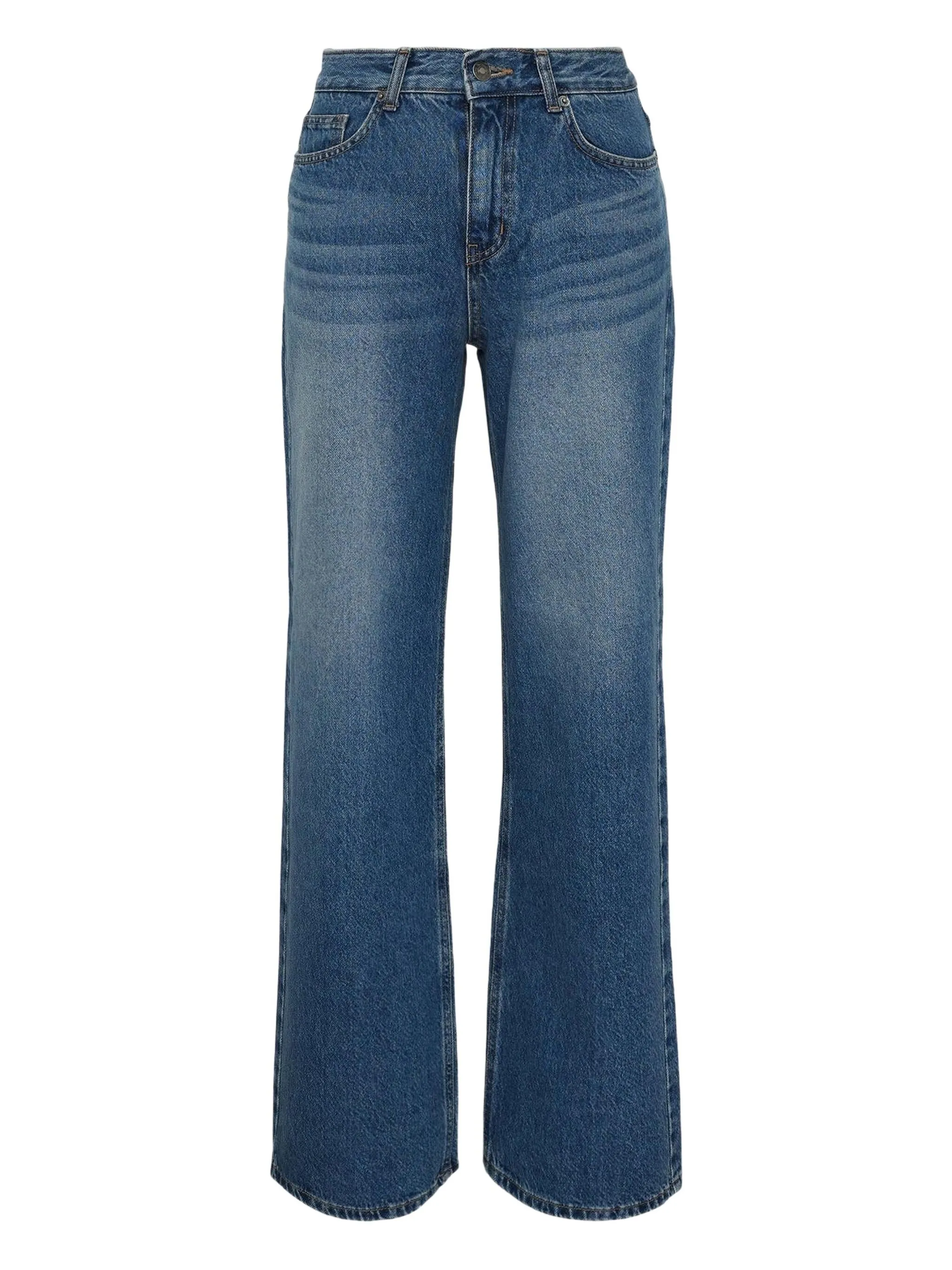 

Джинсы с нашивкой с логотипом Mmam, синий