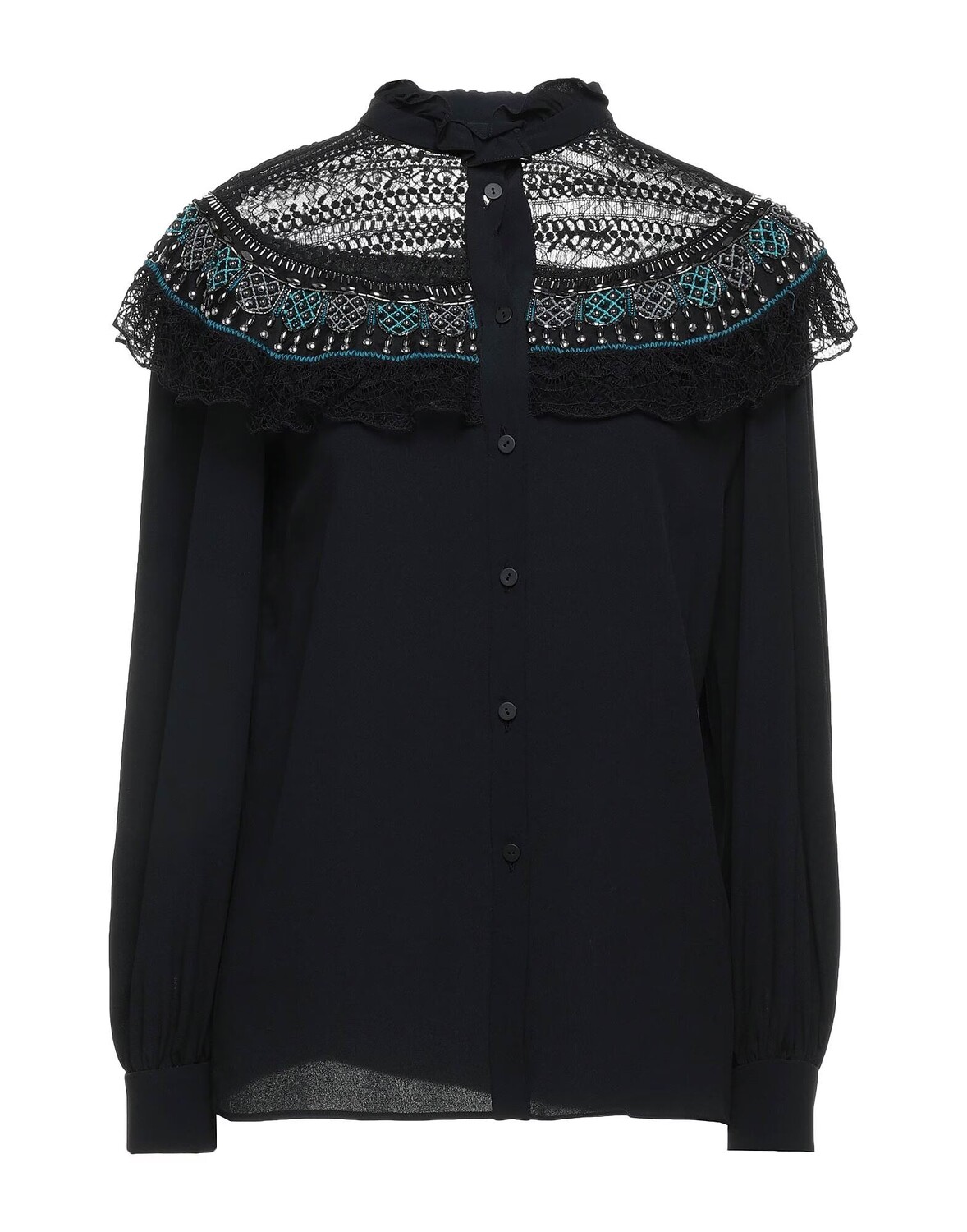

Рубашка Alberta Ferretti, черный