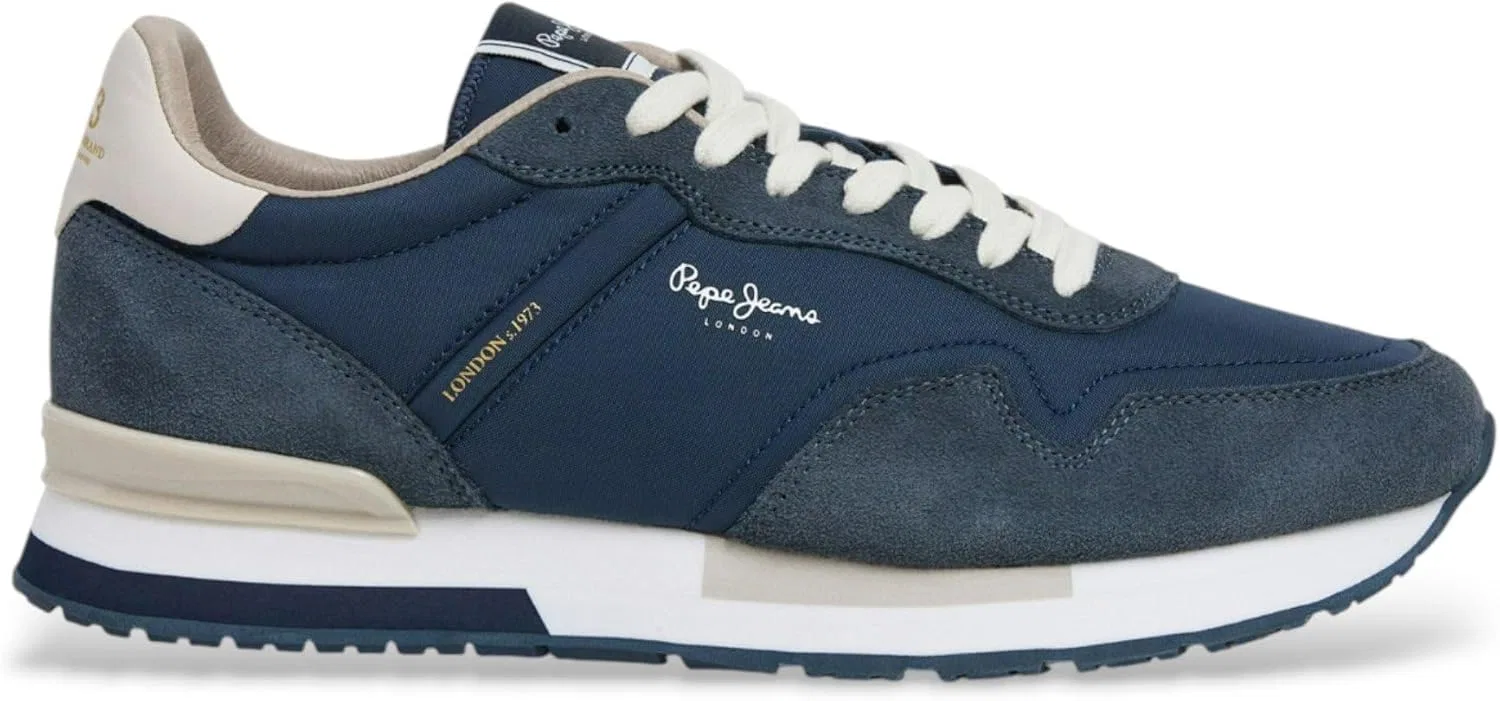 Мужские кроссовки Pepe Jeans Hailon Basic M, Blue Navy