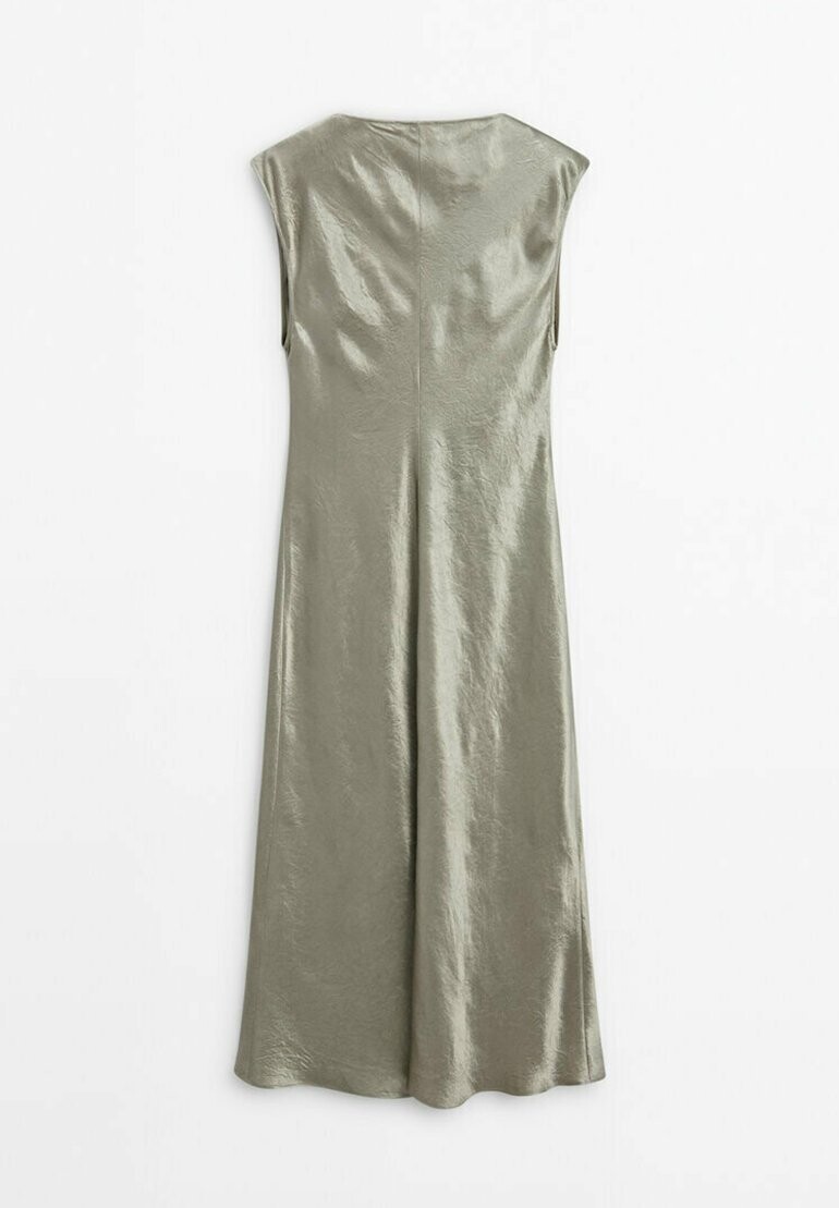 

Повседневное платье MIDI Massimo Dutti, золото