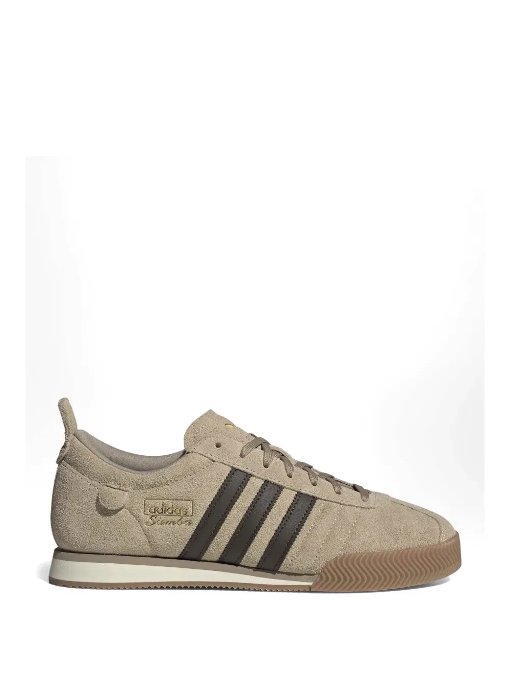 Кроссовки Samba 62 Super на шнуровке adidas, бежевый