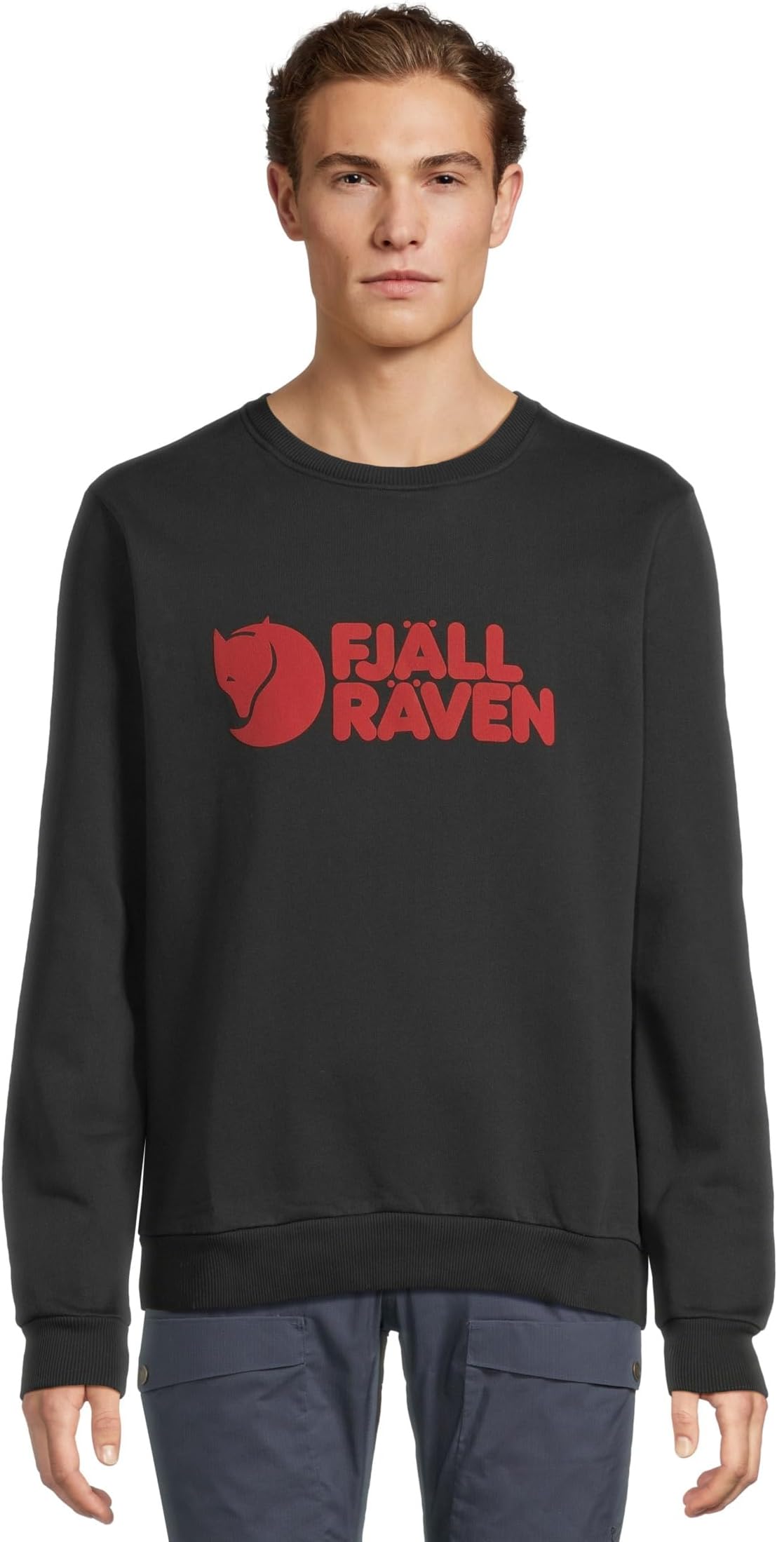 

Мужской свитер с логотипом Fjallraven Fjällräven, Black