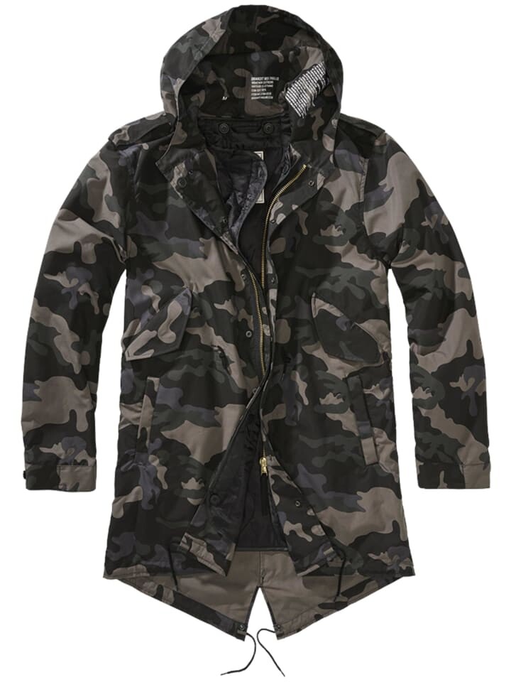 

Парка Brandit Parka, цвет darkcamo