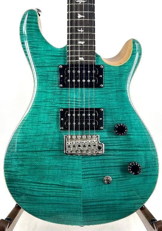 

Электрогитара Paul Reed Smith SE CE 24 Electric Guitar Turquoise w/ Gig Bag Serial #: CTIF076924