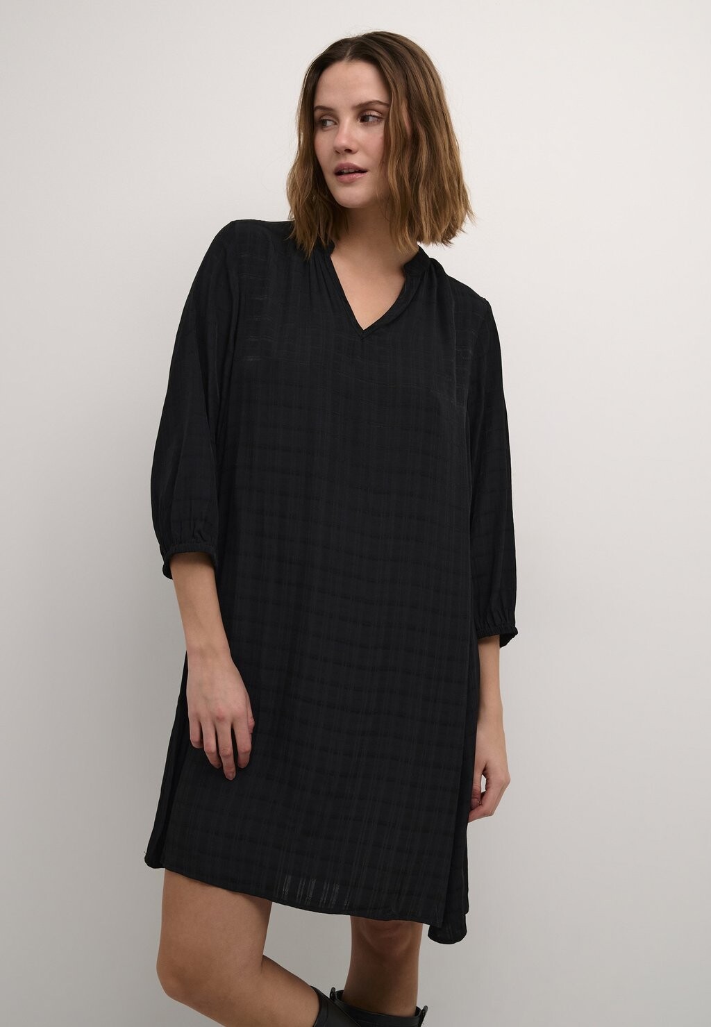 

Дневное платье KAALICE 3/4 SLEEVE Kaffe, цвет black deep c
