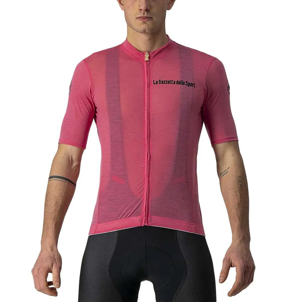 

Джерси Castelli Giro Italia 2021 Maglia Rosa 90 Years short sleeve, розовый