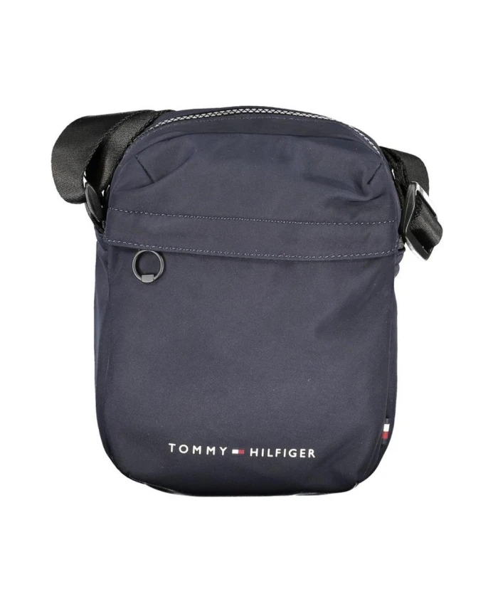 

Синяя полиэстеровая сумка через плечо для мужчин Tommy Hilfiger, синий