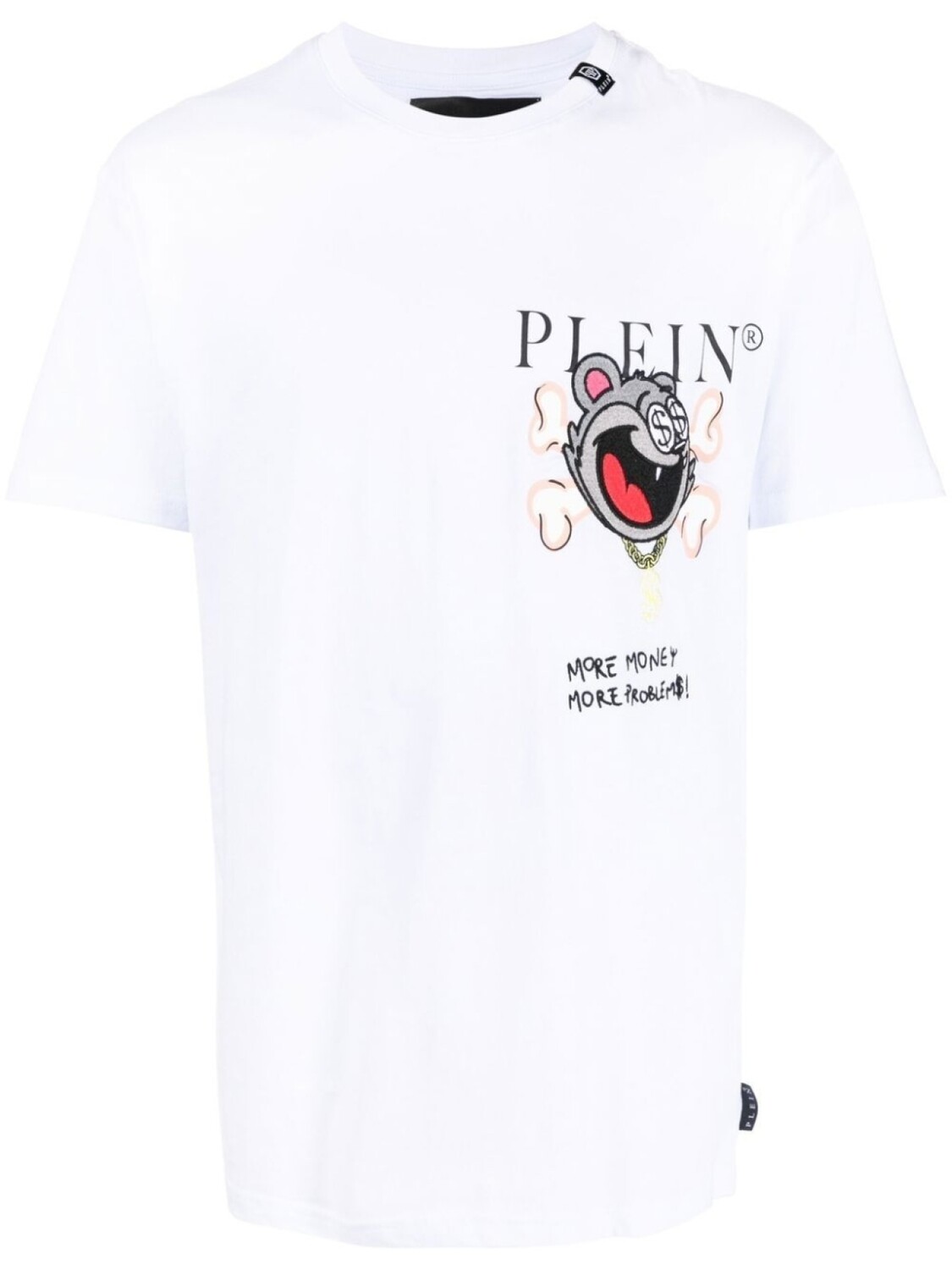 

Футболка с графичным принтом и логотипом Philipp Plein, белый