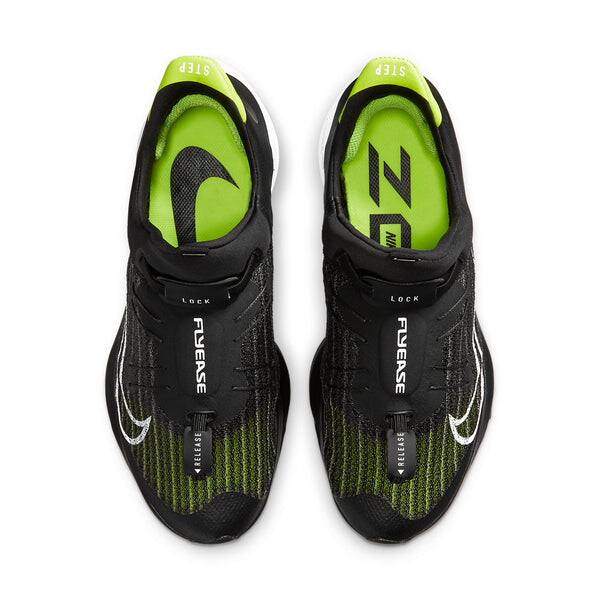 Кроссовки air zoom tempo next% flyease Nike, черный — фото 4