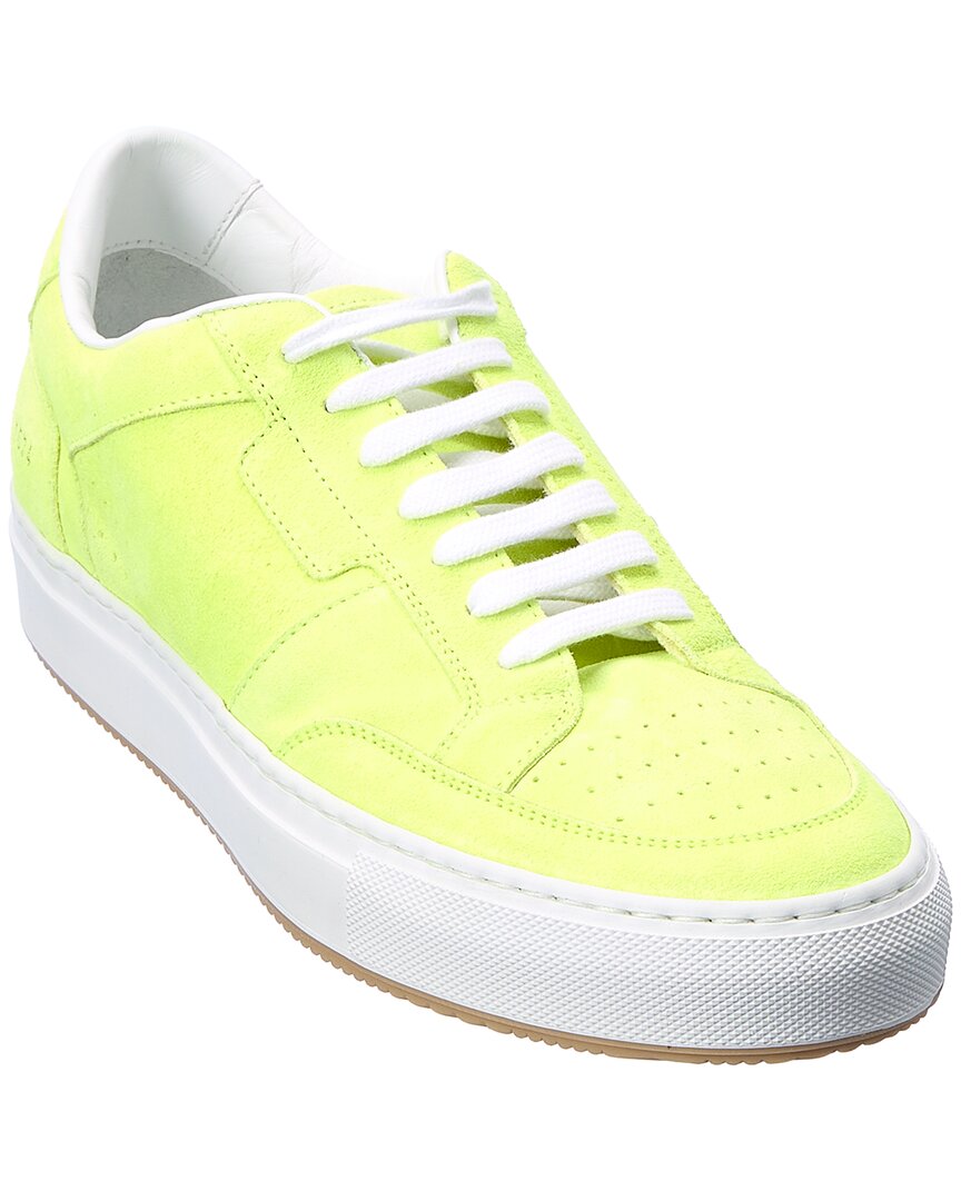 

Кроссовки из замши Common Projects, зеленый