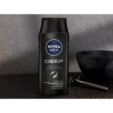 Мужской шампунь для глубокой очистки с активированным углем 250мл, Nivea — фото 3